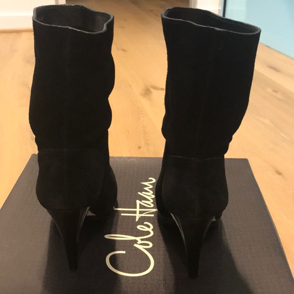 Cole Hann (NikeAir) Suede bootie - Picture 3 of 6